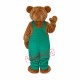 Corduroy Bear Mascot Costume