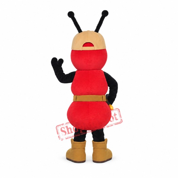 Red Ant Mascot Costume Red Ant Mascot Costume
