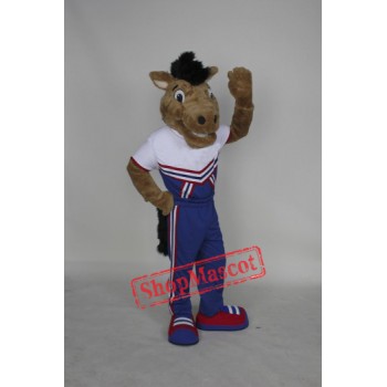 High Quality College Mustang Mascot Costume