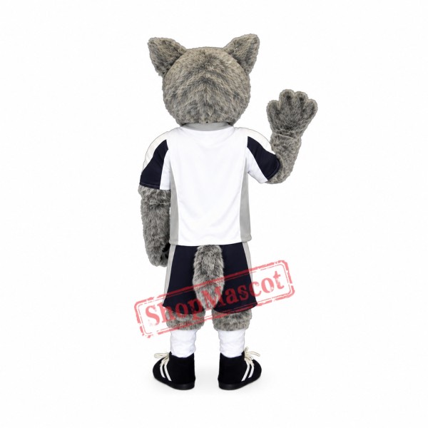 Grey Coyote Wolf Mascot Costume