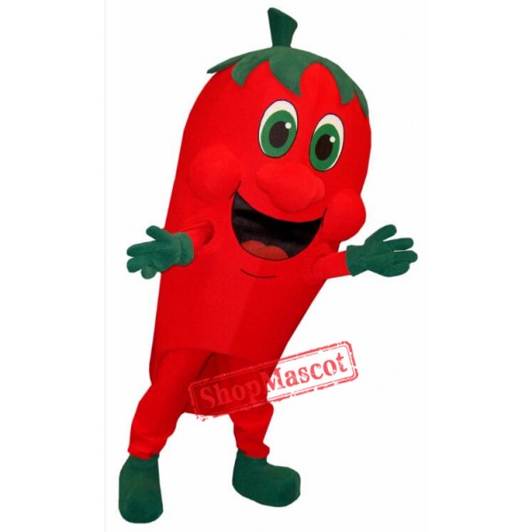 Red Pepper Mascot Costume