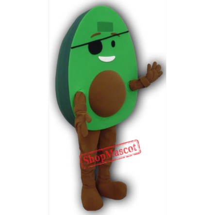 Avacado Mascot Costume