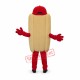 Happy Hotdog Mascot Costume Happy Hotdog Mascot Costume