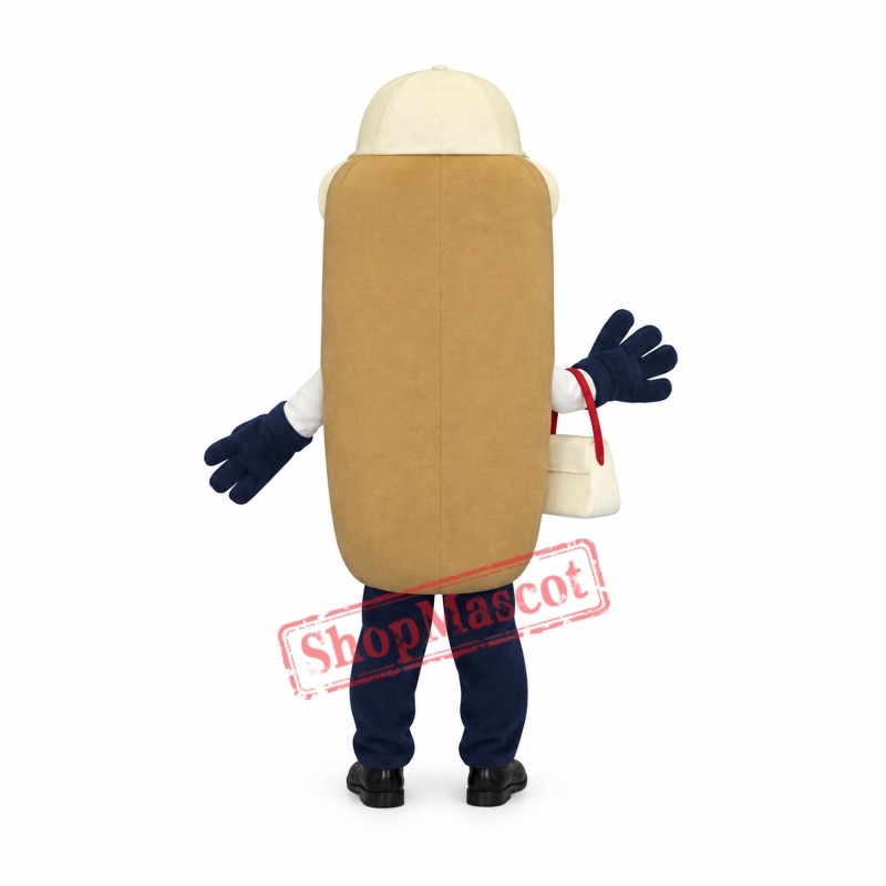 Beautiful Hotdog Mascot Costume Beautiful Hotdog Mascot Costume