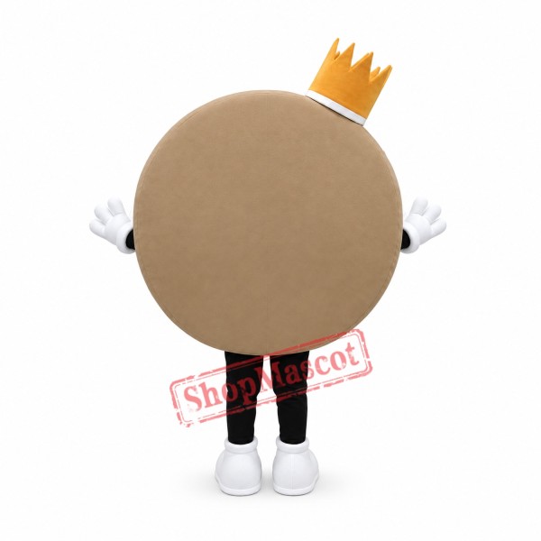 Pancake Mascot Costume Pancake Mascot Costume