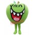 Green Apple Mascot Costume Free Shipping