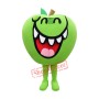 Green Apple Mascot Costume Free Shipping