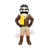High Quality Aviator Mascot Costume
