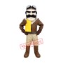 High Quality Aviator Mascot Costume