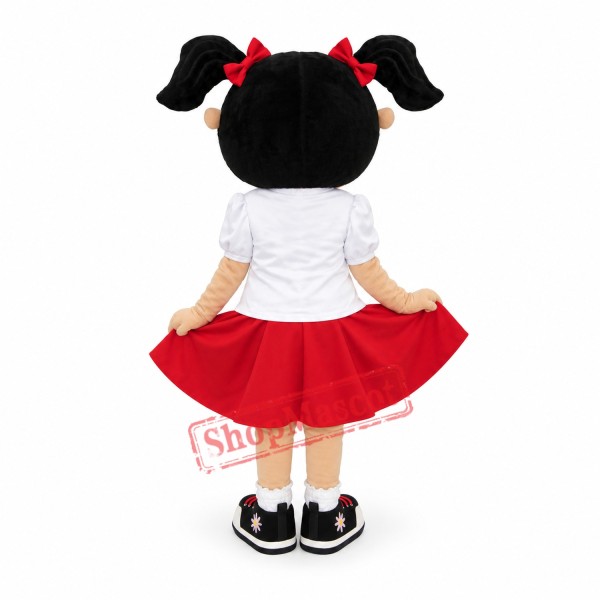 Cute Girl Mascot Costume