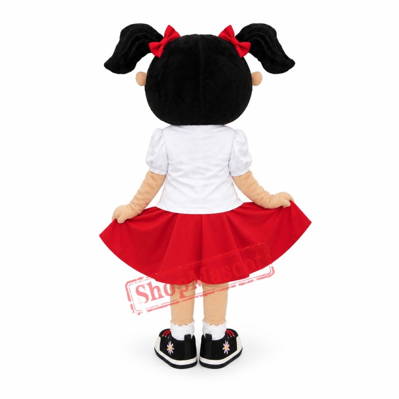 Cute Girl Mascot Costume