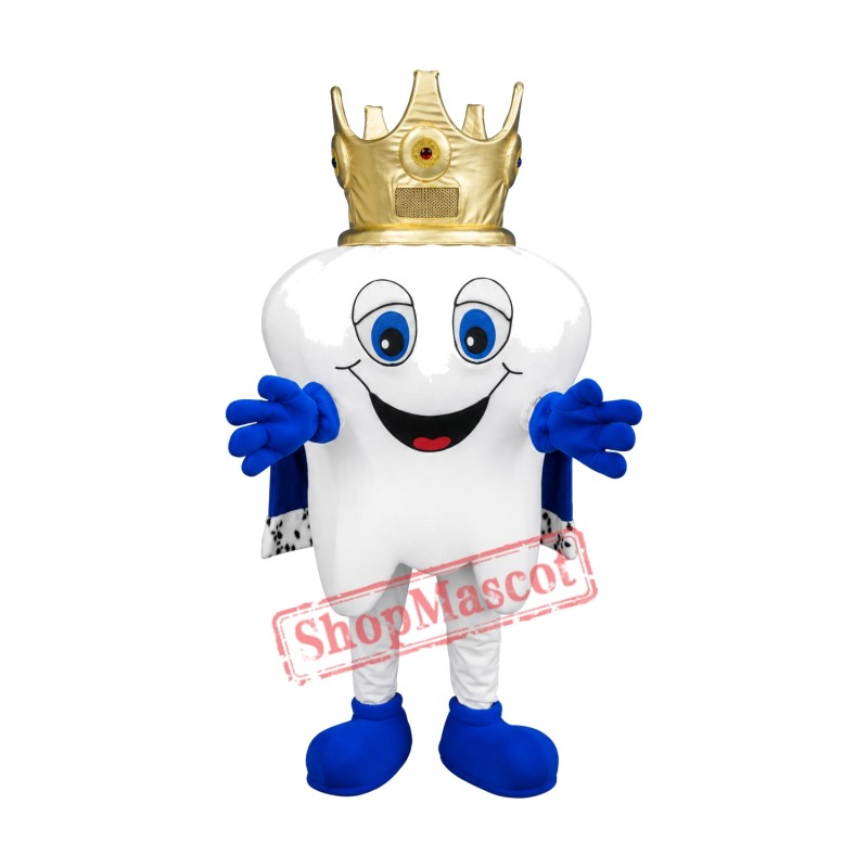 Happy Tooth Mascot Costume Happy Tooth Mascot Costume