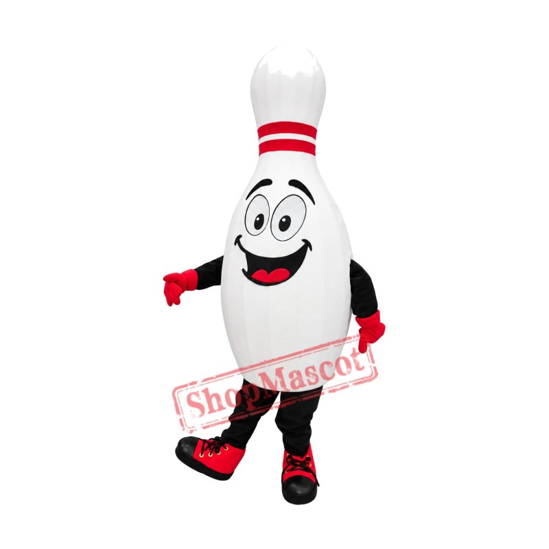 High Quality Bowling Pin Mascot Costume