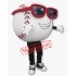 Happy Baseball Mascot Costume