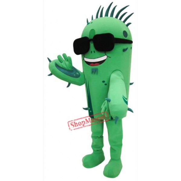 Spike Cactus Mascot Costume