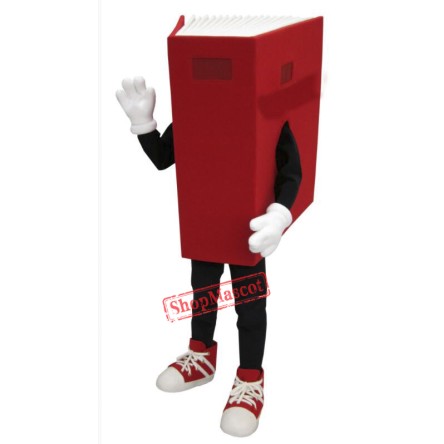 Red Book Mascot Costume
