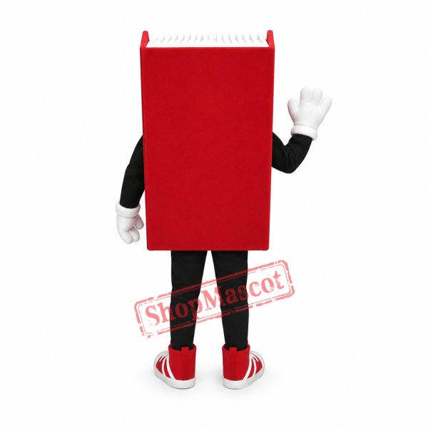 Red Book Mascot Costume Red Book Mascot Costume