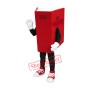 Red Book Mascot Costume