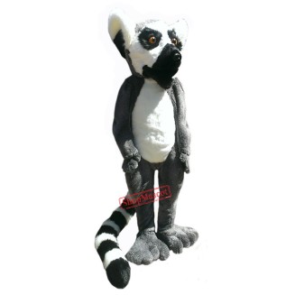 High Quality Furry Lemur Mascot Costume