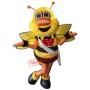 Battle Bee Mascot Costume