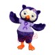 Beautiful Purple Owl Mascot Costume Beautiful Purple Owl Mascot Costume