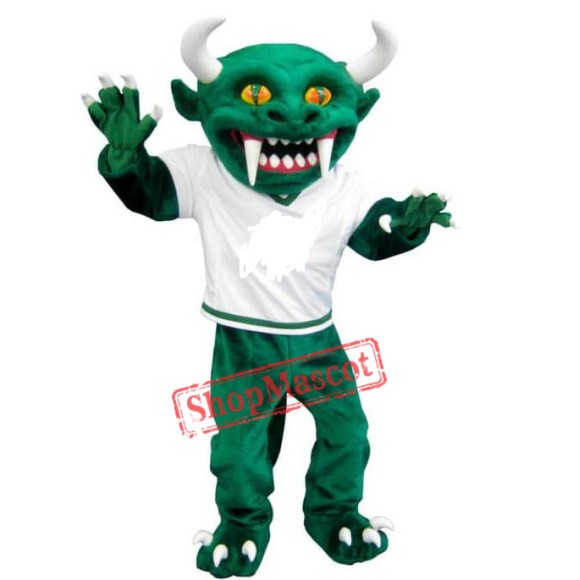 Green Monster Hodag Mascot Costume