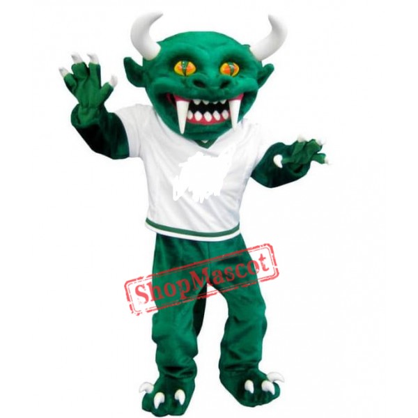 Green Monster Hodag Mascot Costume