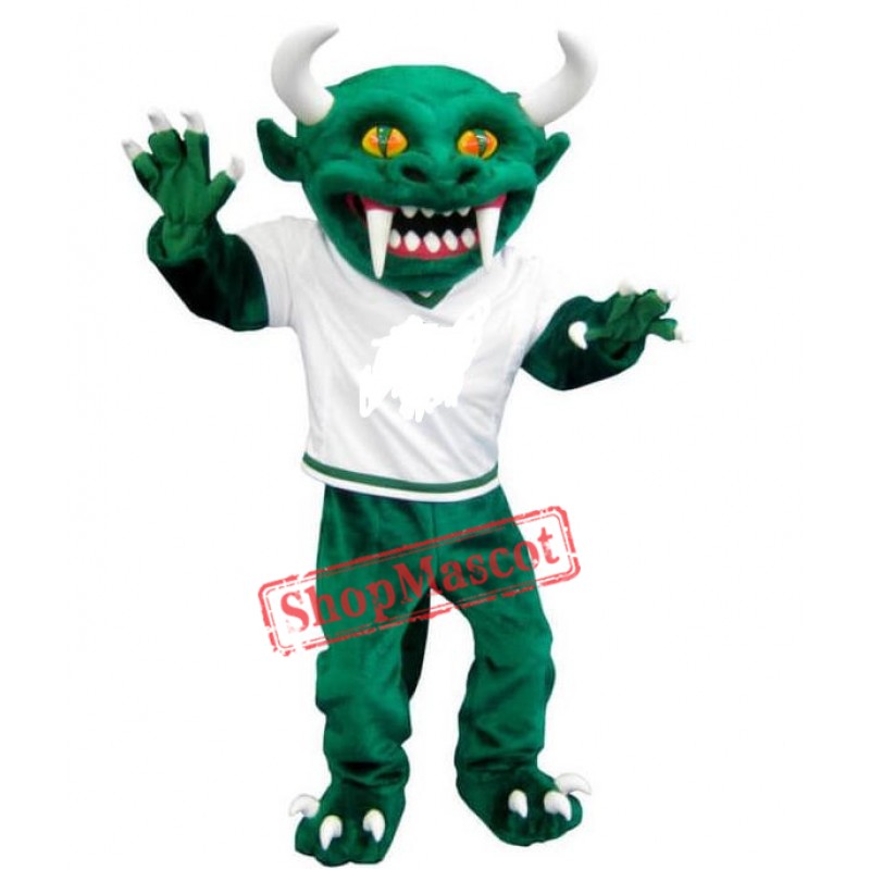 Green Monster Hodag Mascot Costume