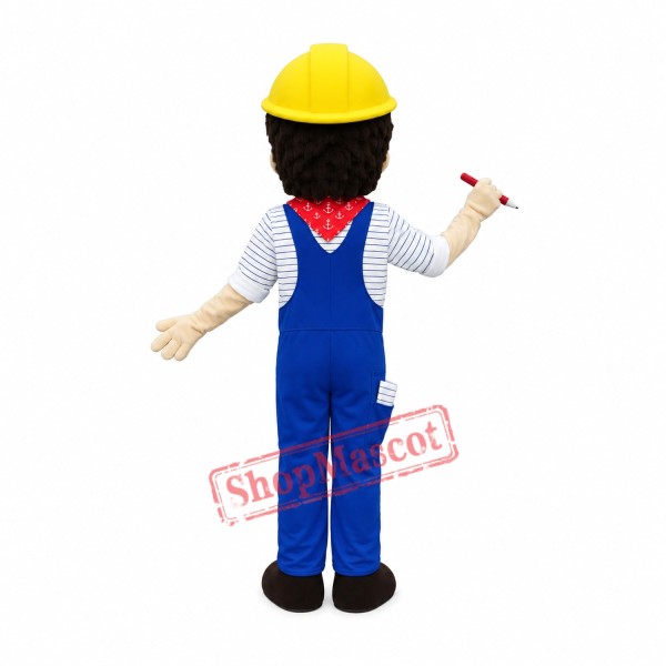 Writer Mascot Costume Writer Mascot Costume