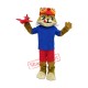 Pilot Cat Mascot Costume Pilot Cat Mascot Costume