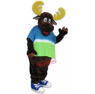 High Quality Lightweight Moose Mascot Costume
