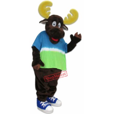 High Quality Lightweight Moose Mascot Costume