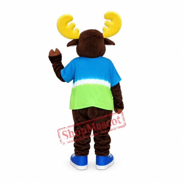 High Quality Lightweight Moose Mascot Costume High Quality Lightweight Moose Mascot Costume