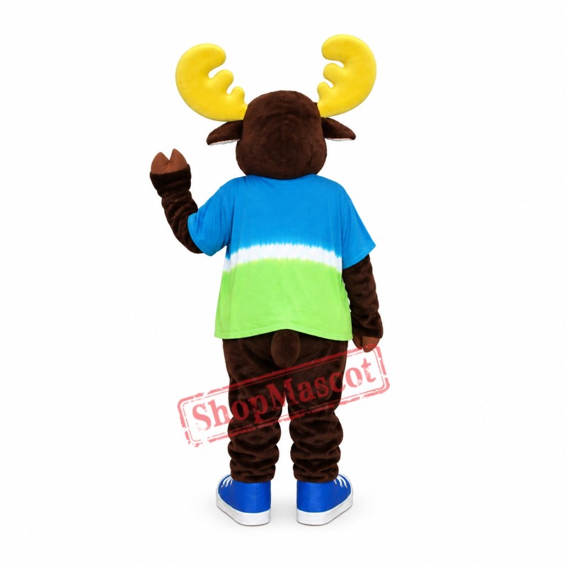 High Quality Lightweight Moose Mascot Costume High Quality Lightweight Moose Mascot Costume