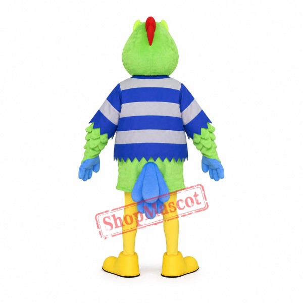 Fashion Green Parrot Mascot Costume Fashion Green Parrot Mascot Costume