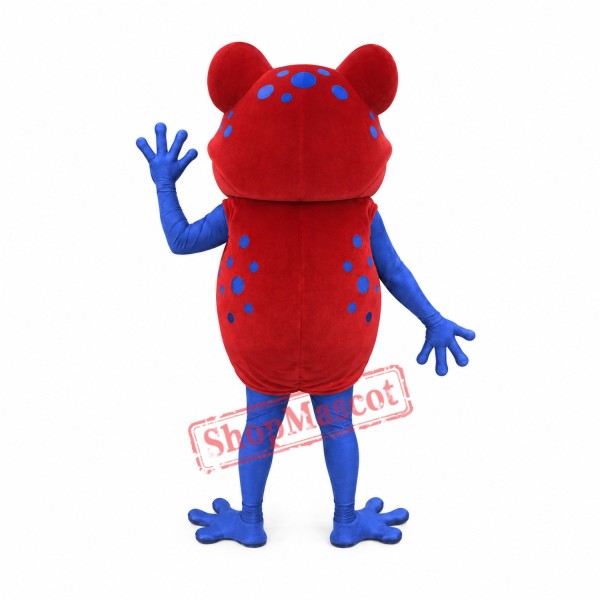 Red Frog Mascot Costume Red Frog Mascot Costume