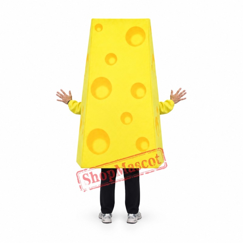Cheese Mascot Costume Cheese Mascot Costume