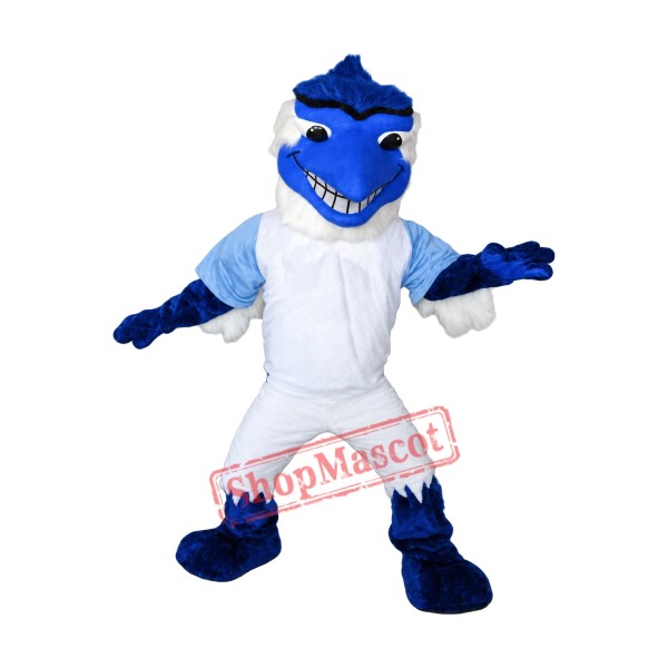 College Fierce Blue Jay Mascot Costume College Fierce Blue Jay Mascot Costume