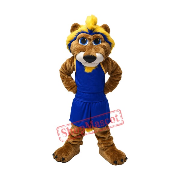 Basketball Lion Mascot Costume
