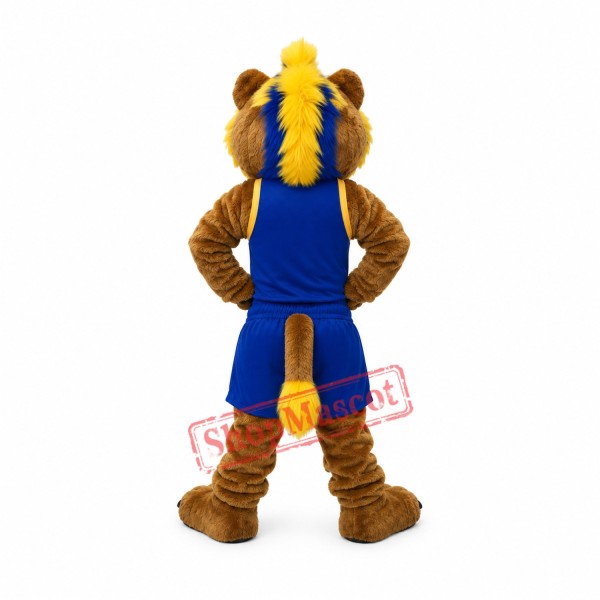 Basketball Lion Mascot Costume