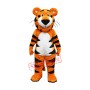 Happy Lightweight Tiger Mascot Costume