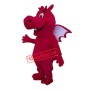Red Lightweight Dragon Mascot Costume