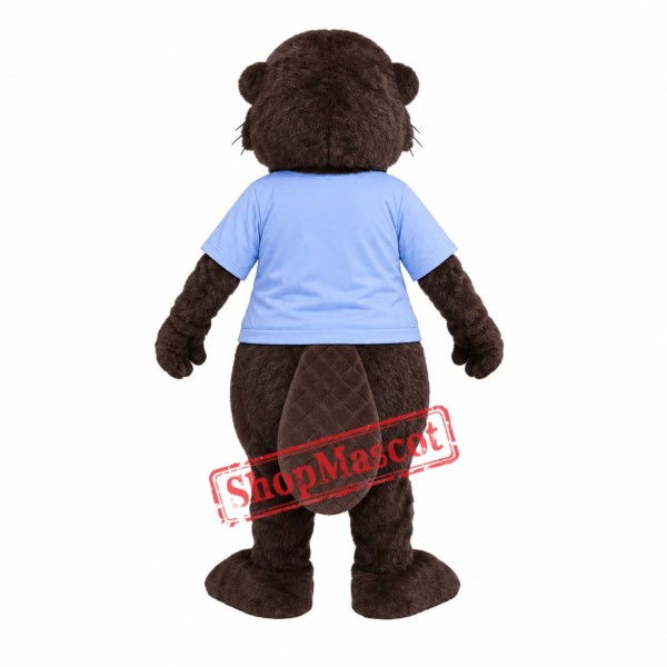 High Quality Sporty Beaver Mascot Costume High Quality Sporty Beaver Mascot Costume