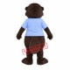High Quality Sporty Beaver Mascot Costume