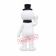 High Quality Snowman Mascot Costume High Quality Snowman Mascot Costume