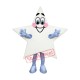 Happy Star Mascot Costume Happy Star Mascot Costume
