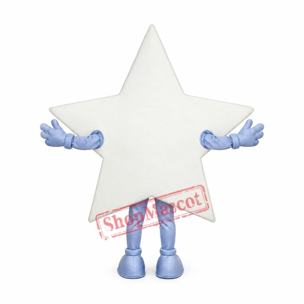 Happy Star Mascot Costume Happy Star Mascot Costume