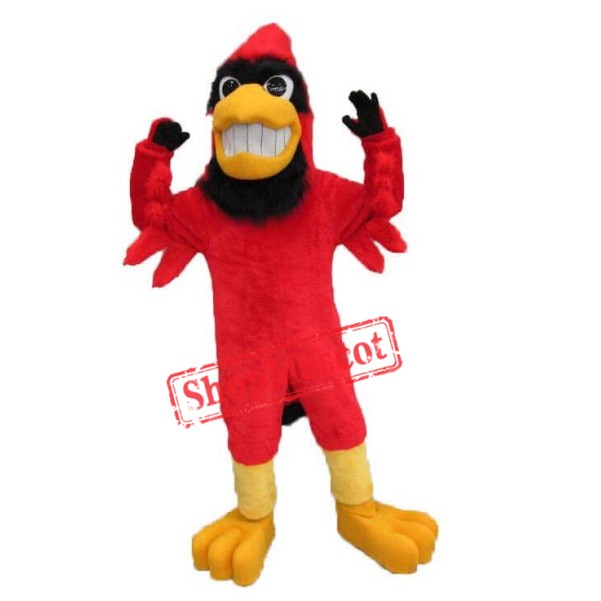 College Lightweight Red Cardinal Mascot Costume
