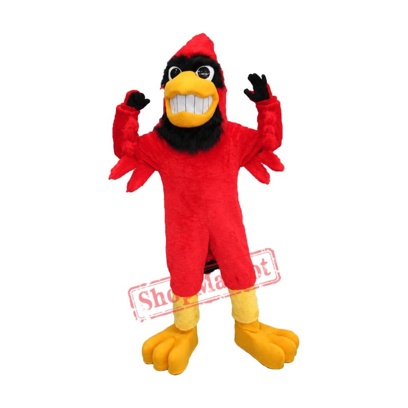 College Lightweight Red Cardinal Mascot Costume