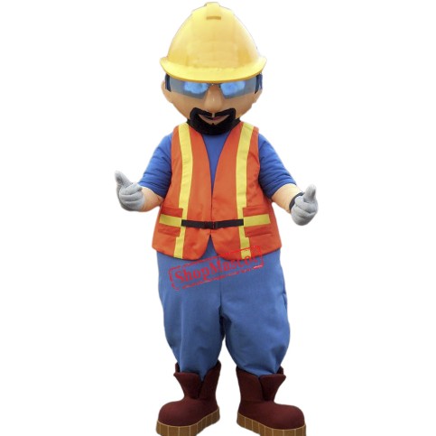 High Quality Lightweight Builder Mascot Costume